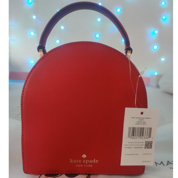 Kate Spade Yours Truly 3D Mailbox Love Letter Novelty Valentine Handbag Purse 💌 - Picture 10 of 12